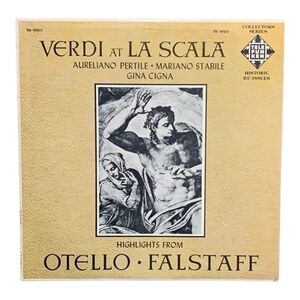 LP Giuseppe Verdi  - Verdi At La Scala Vinyl Record
